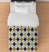 Elegant Diamond Affair Duvet Cover